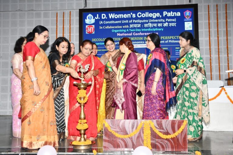 जे.डी. महिला महाविद्यालय में “भारतीय परिप्रेक्ष्य में नारीवाद का विउपनिवेशीकरण” विषय पर दो दिवसीय राष्ट्रीय सम्मेलन संपन्न