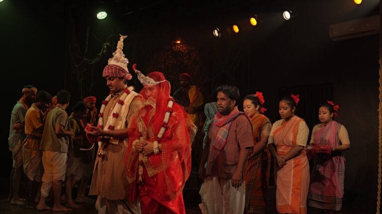 नई दिल्ली, 11 जून। राष्ट्रीय नाट्य विद्यालय रेपर्टरी कंपनी के चल रहे समर थिएटर फेस्टिवल 2025 के अंतर्गत आज नाटक ‘बायेन’ का मंचन किया गया।