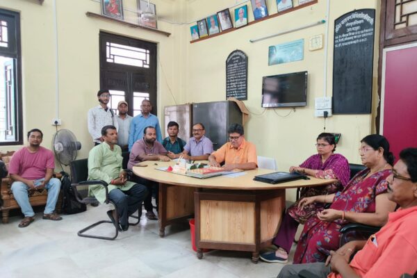 डॉ घनश्याम की अध्यक्षता में आयोजित बैठक में सेमिनार की अंतिम रूपरेखा तय, डॉ विनय कुमार मिश्र होंगे मुख्य अतिथि