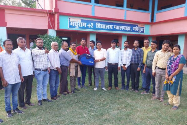 डाॅ. विनय बने असिस्टेंट प्रोफेसर, विद्यालय में विदाई समारोह